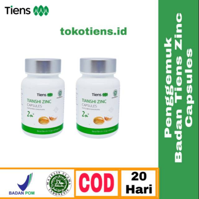 Zinc Capsules Tiens Nutrition Brain Intelligence & Growing Children