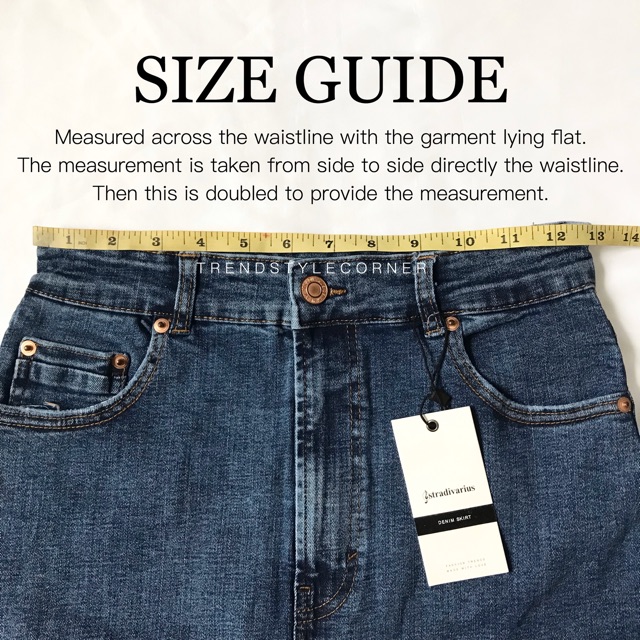 zara mom jeans size chart