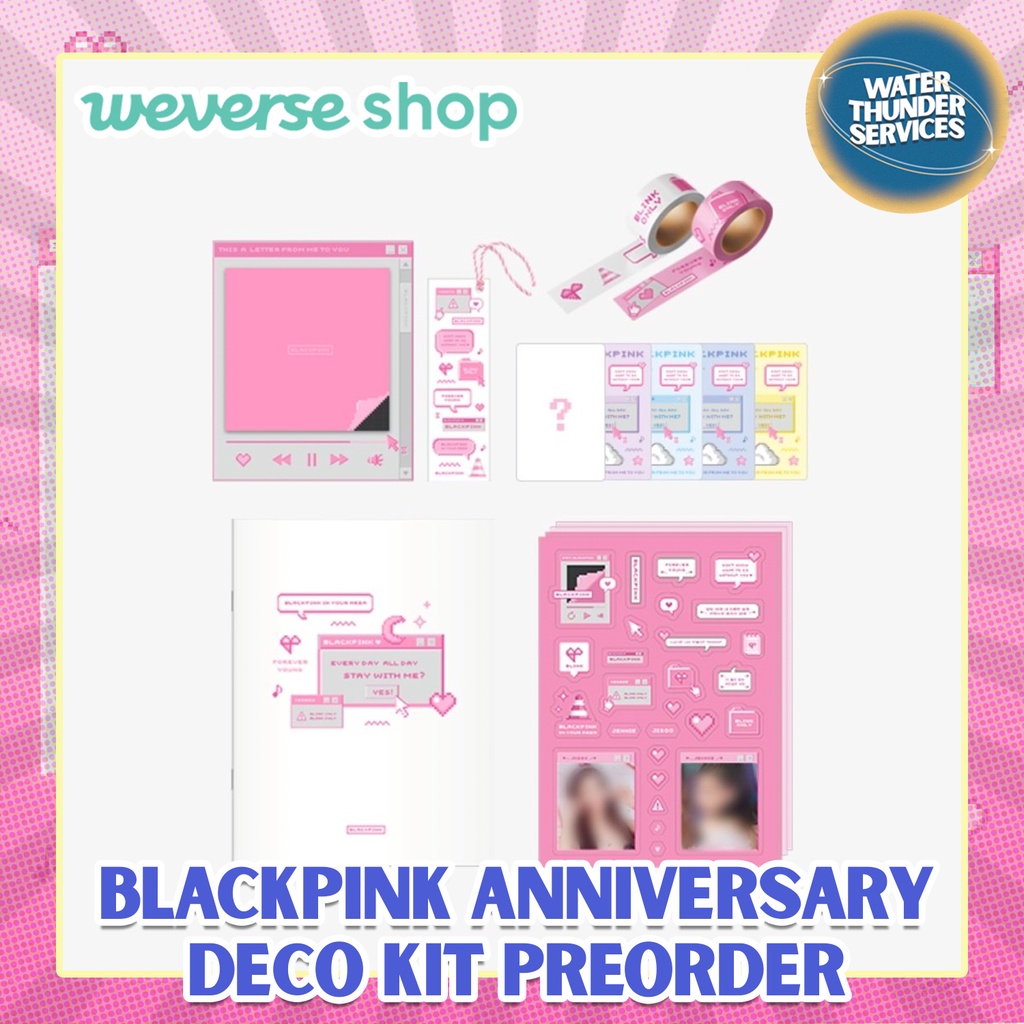 定番入荷 BLACKPINK ANNIVERSARY deco kit キット 新品未開封 - 通販