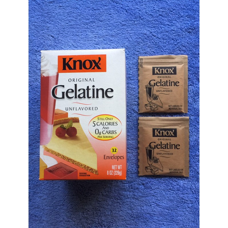Knox Unflavored Gelatine (7g SACHET) Shopee Philippines
