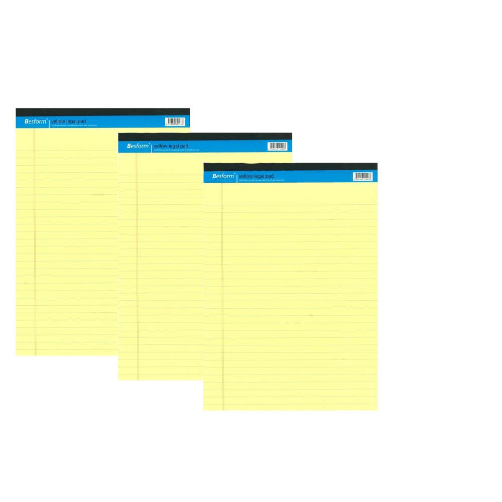 3-pads-yellow-legal-pad-yellow-exam-pad-a4-size-with-lines-lfgs