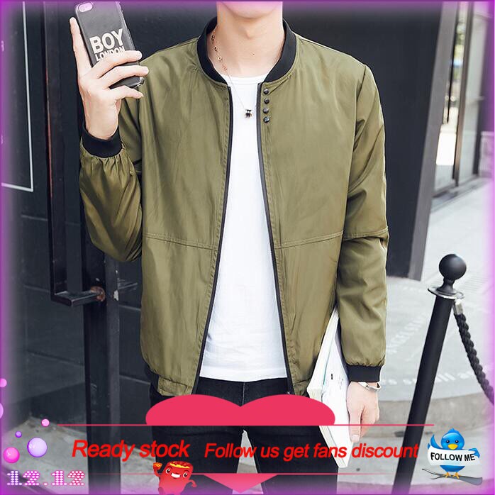 slim fit bomber jacket men