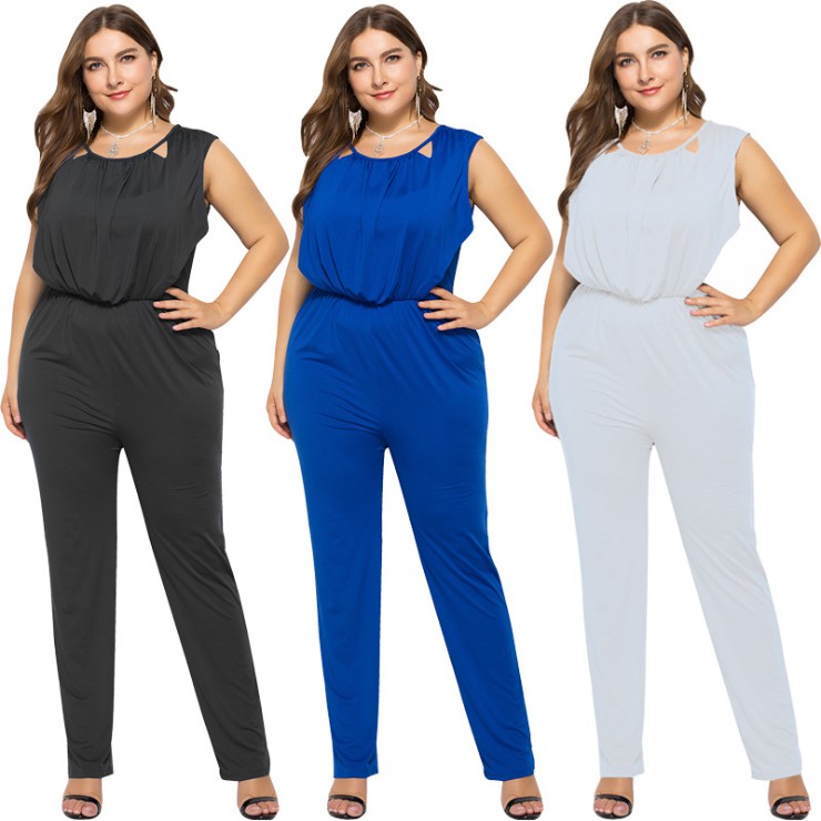 women's plus size formal jumpsuits