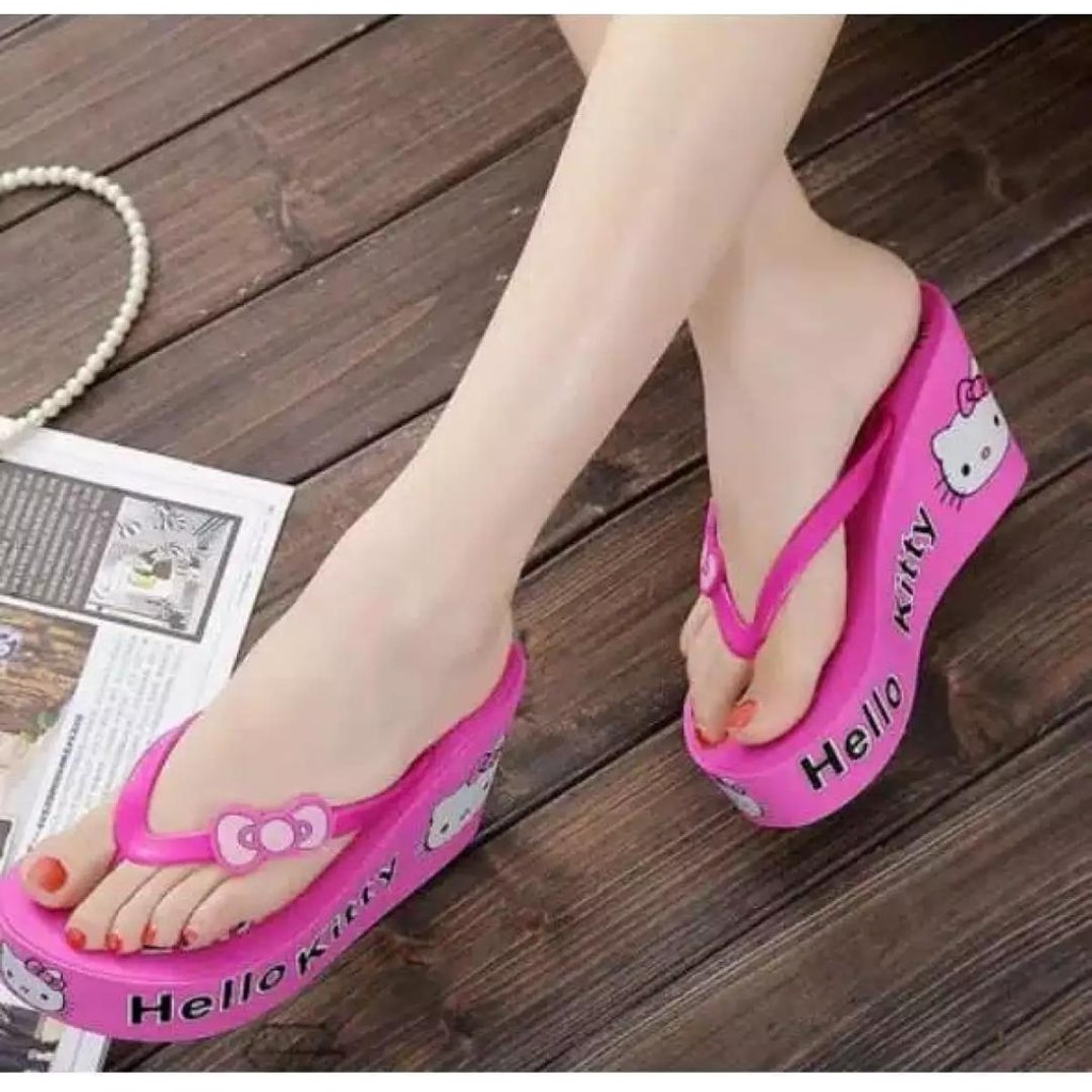 Hello kitty full Sponge Wedges Shopee Philippines