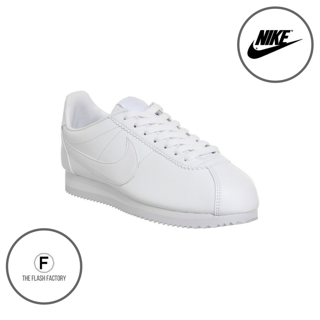 nike triple white cortez