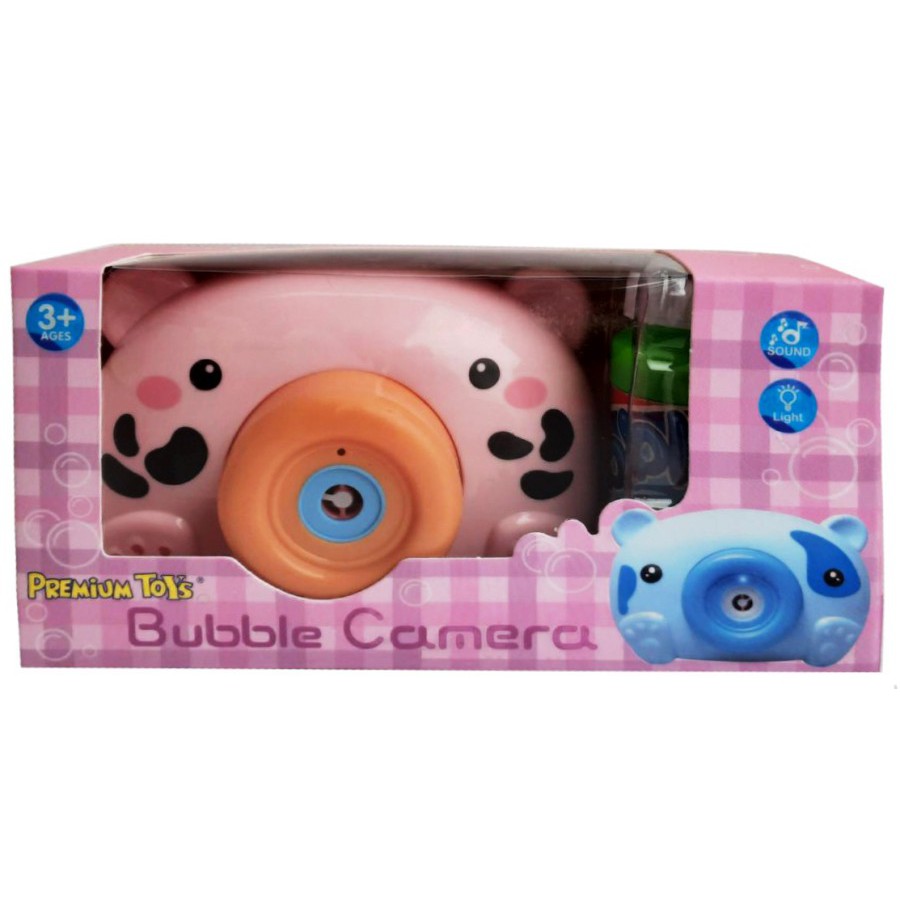 Electric Bubble Camera Toy Bubble Lights And Music Bubbles Shopee