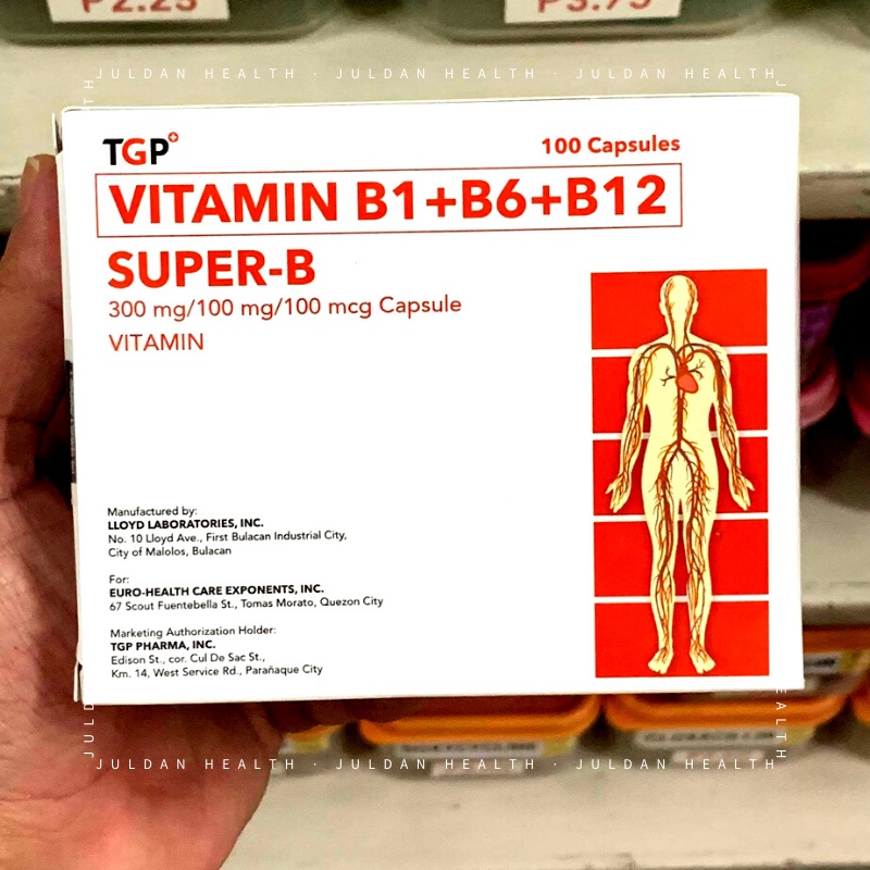 (Bulk Order) [Neurobion Forte Generic] Super B Vitamin B1 + B6 + B12