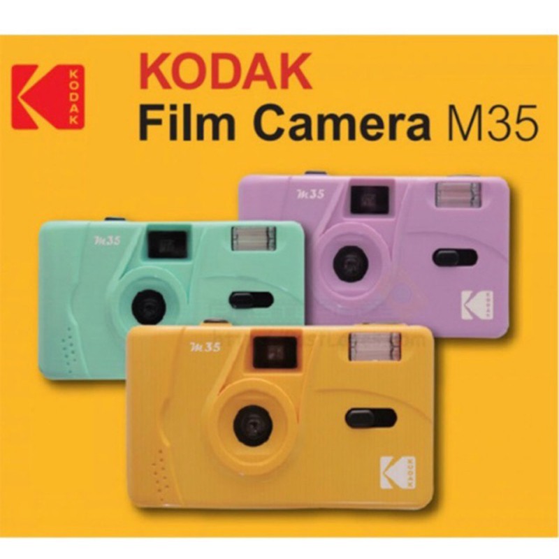 Kodak M35 NonDisposable Film Camera with Any