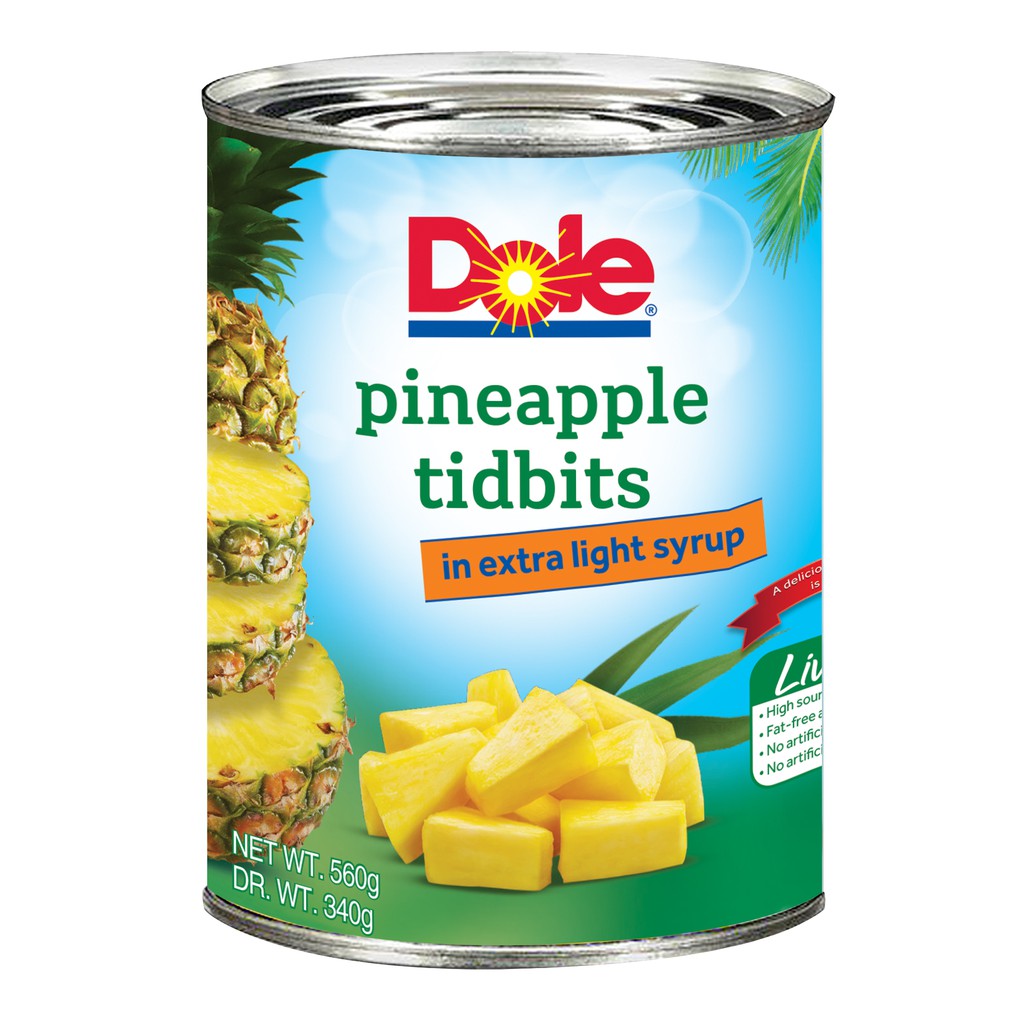 Dole Pineapple Tidbits 560g | Shopee Philippines