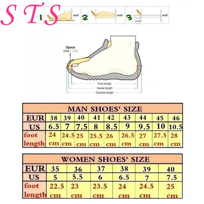 39 cm to us shoe size