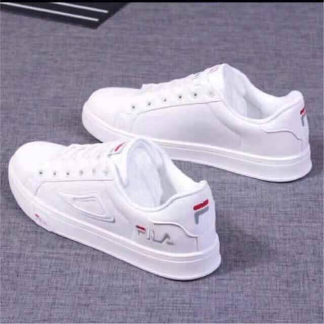 all white womens fila