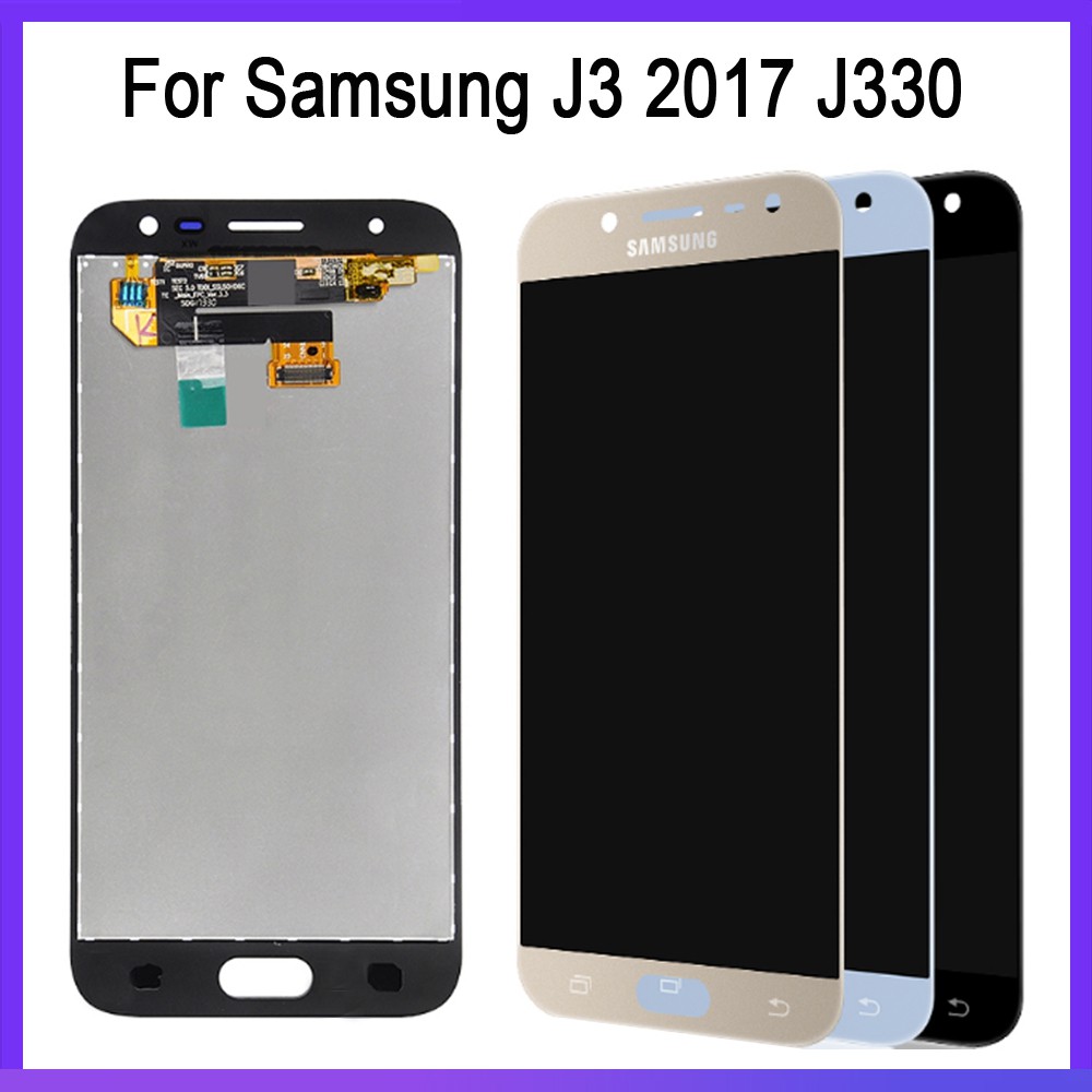 5 0 Inch Samsung Galaxy J3 17 J330 J330f Lcd Display Touch Screen Digitizer Assembly Repair Parts Samusng J3 Pro Lcd Replacement Shopee Philippines