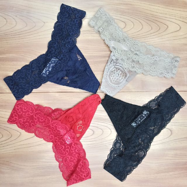 t back lace panty