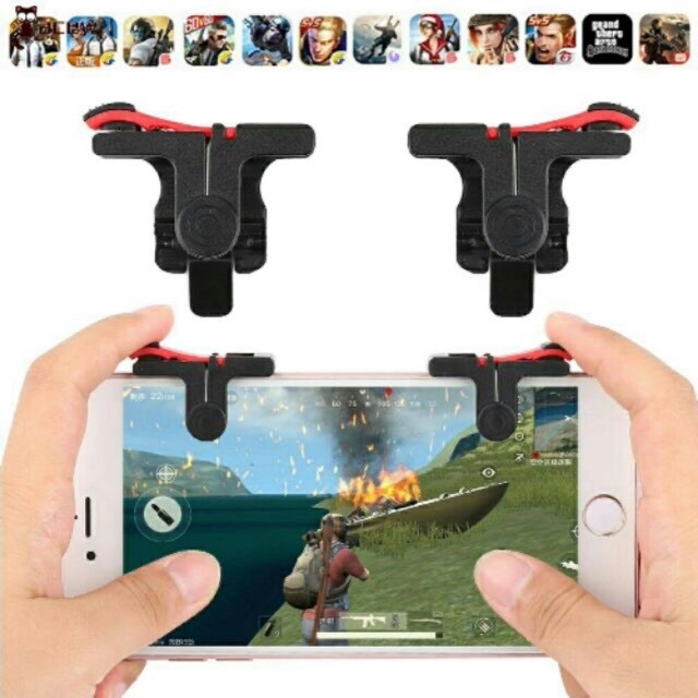 D9 Clip Phone Game Trigger Shortcut Button Joystick Assist Tool Stg Fps Tps Game Pubg Cod Ros Shopee Philippines