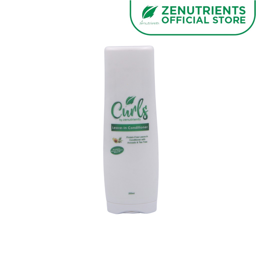 Curls by Zenutrients Avocado and Tea Tree ProteinFree LeaveIn