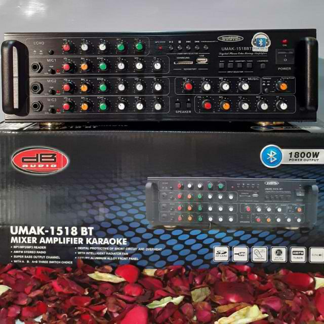 DB Audio Mixer Amplifier Karaoke( UMAK1518BT) Shopee Philippines