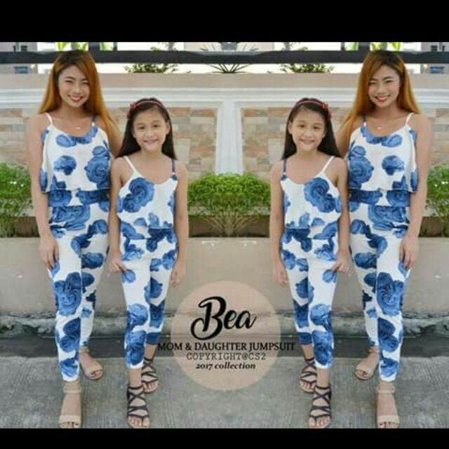 jumpsuit for mom and daughter