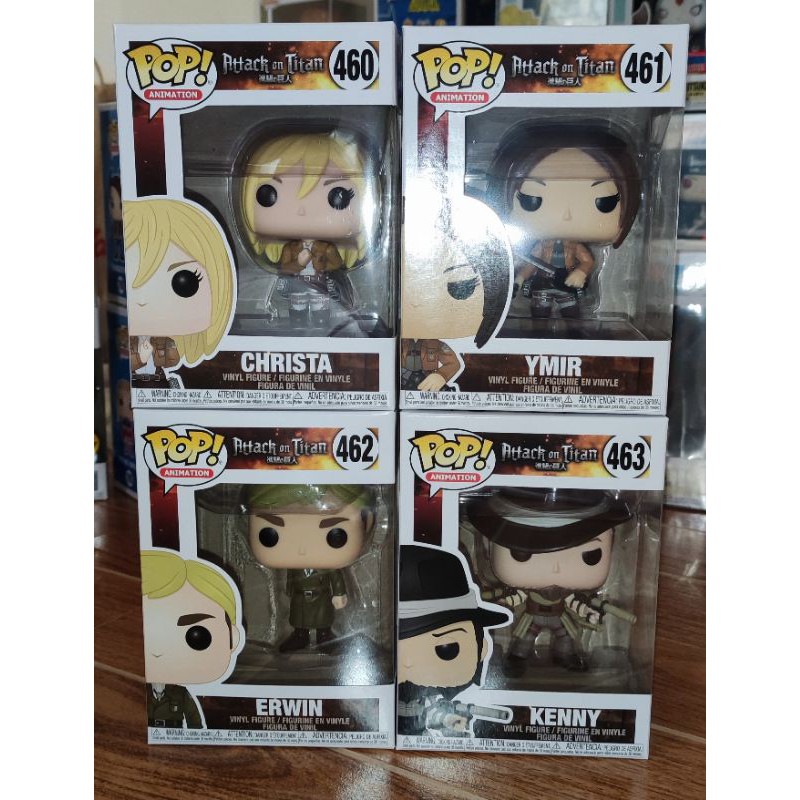 Attack On Titan Christa, Ymir, Erwin 