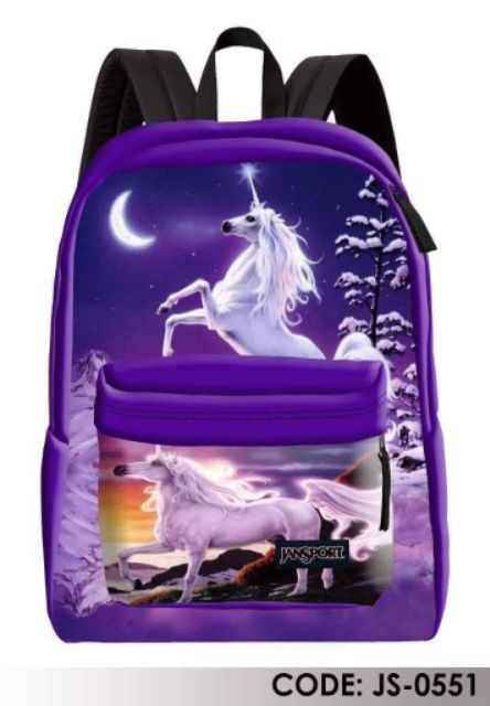 jansport unicorn bag