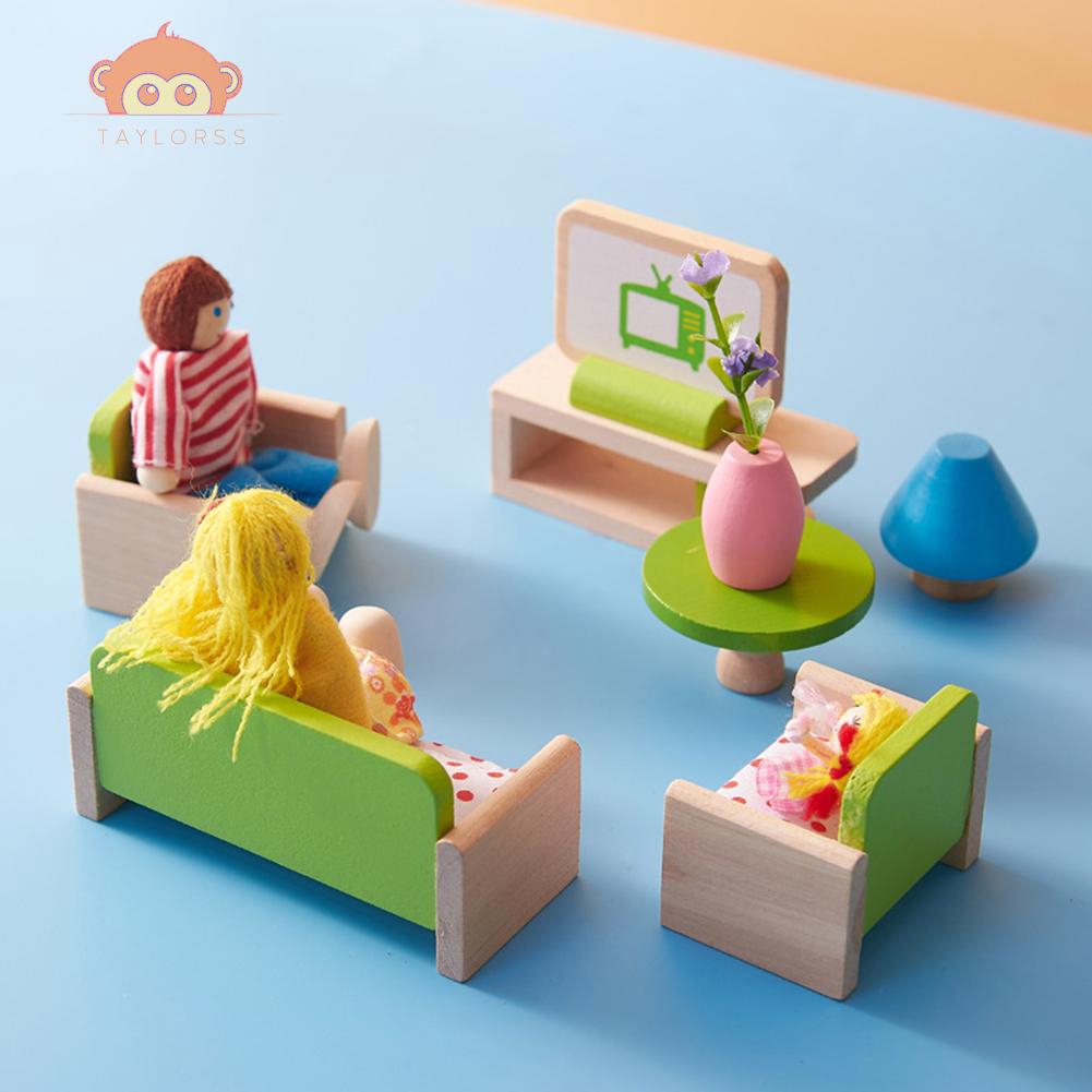 wooden play figures