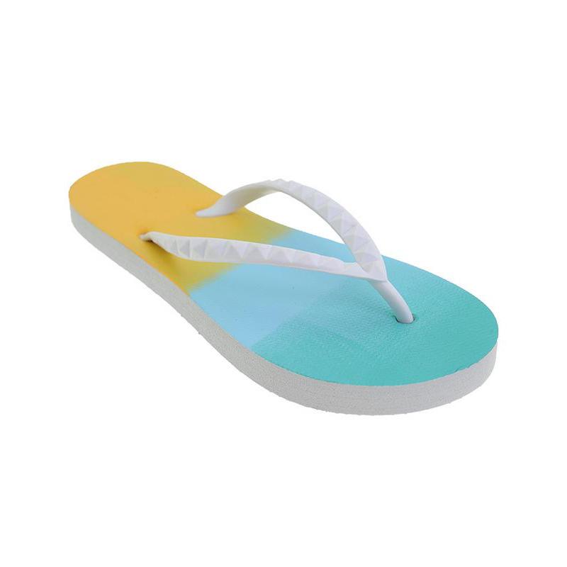 BENCH/ Printed Rubber Slippers - Yellow White | Shopee Philippines