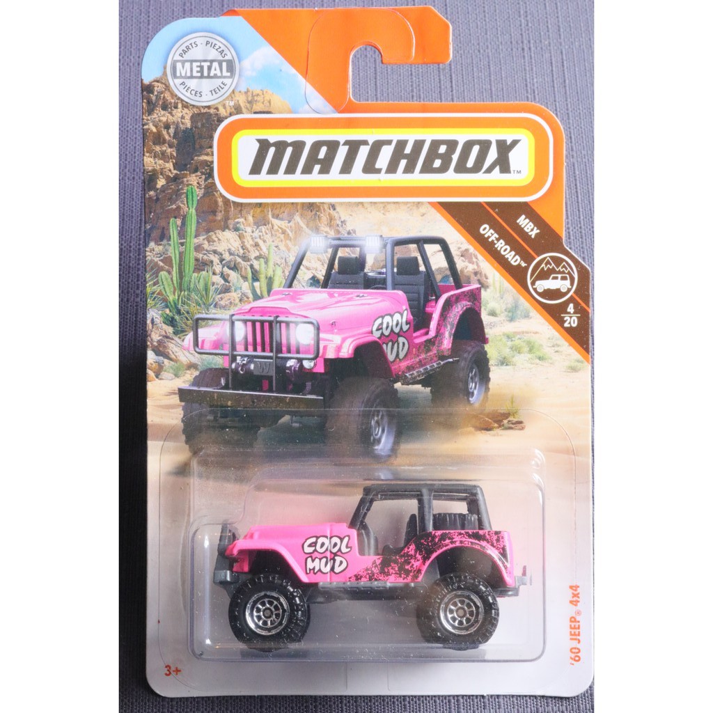 Matchbox MBX Off-Road 1:64 Scale Die Cast Metal Vehicle Full Card ...