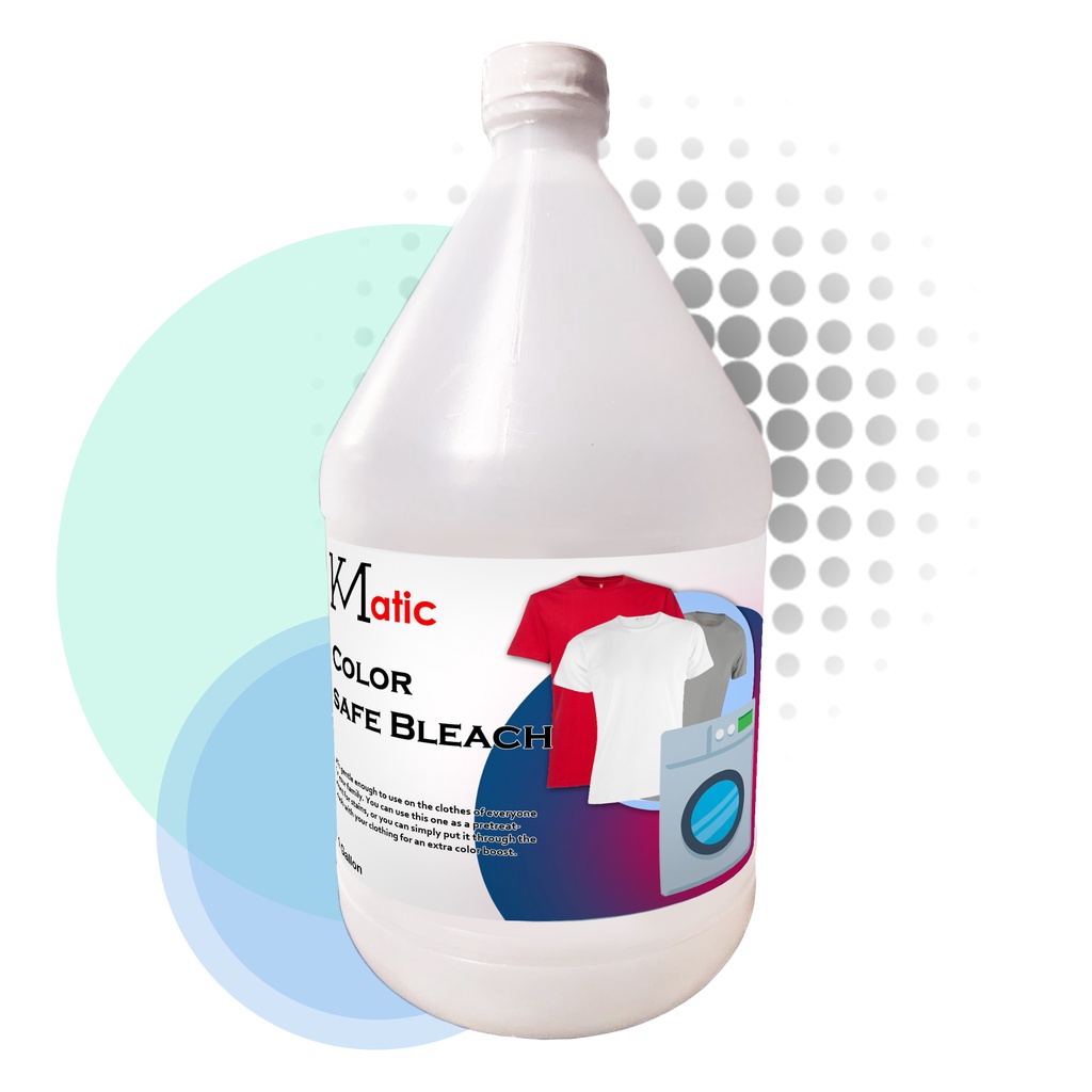 KMatic Color Safe Bleach 1 Gallon (4L) Shopee Philippines