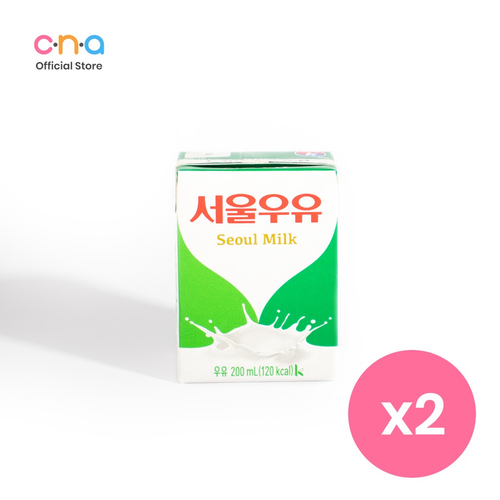 SEOUL MILK Korean Drink 200mL (Original) Shopee Philippines