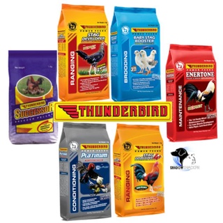 THUNDERBIRD FEEDS 1KG (Baby Stag Booster Stag Dev.Crumble Stag Dev. 4+ Enertone Platinum Successor)