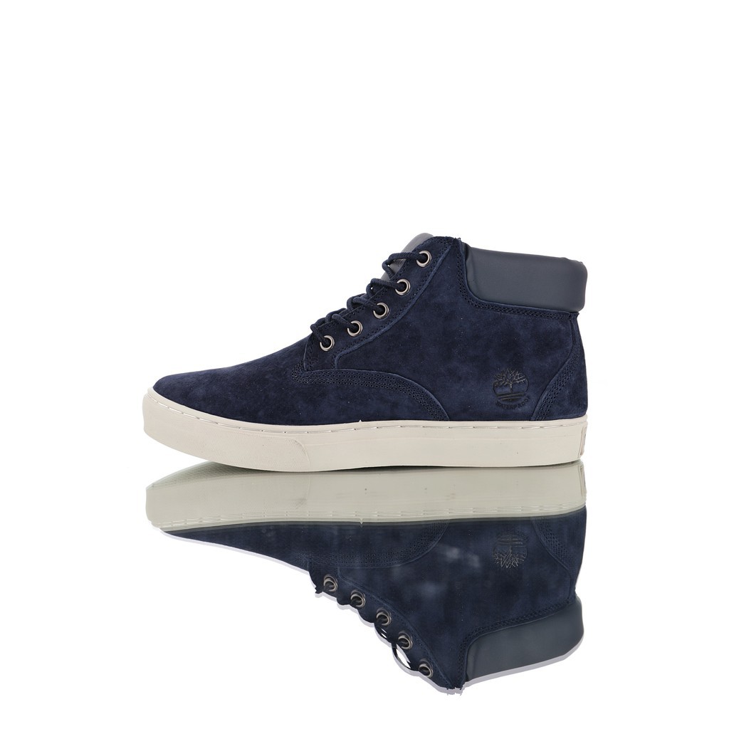 dark blue timberlands