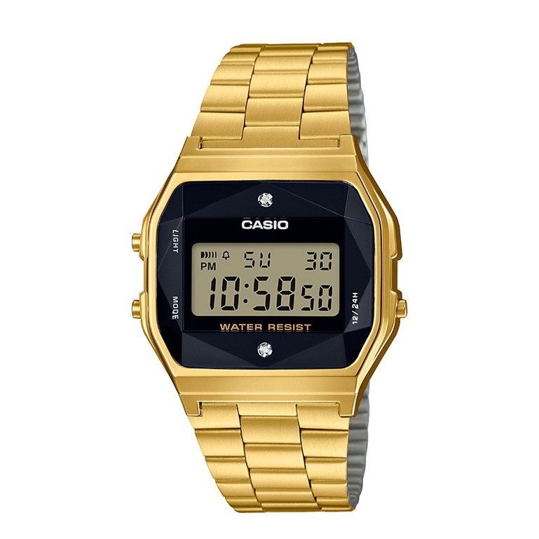 casio a159wad gold