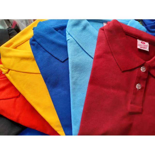Lifeline Polo Shirt Colored Unisex | Shopee Philippines