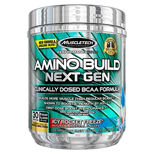 MuscleTech Amino Build Next Gen BCAA PreWorkout / IntraWorkout