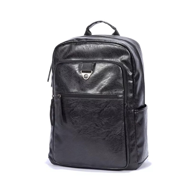 KandP Paraqon Korean Leather Backpack #1021 | Shopee Philippines