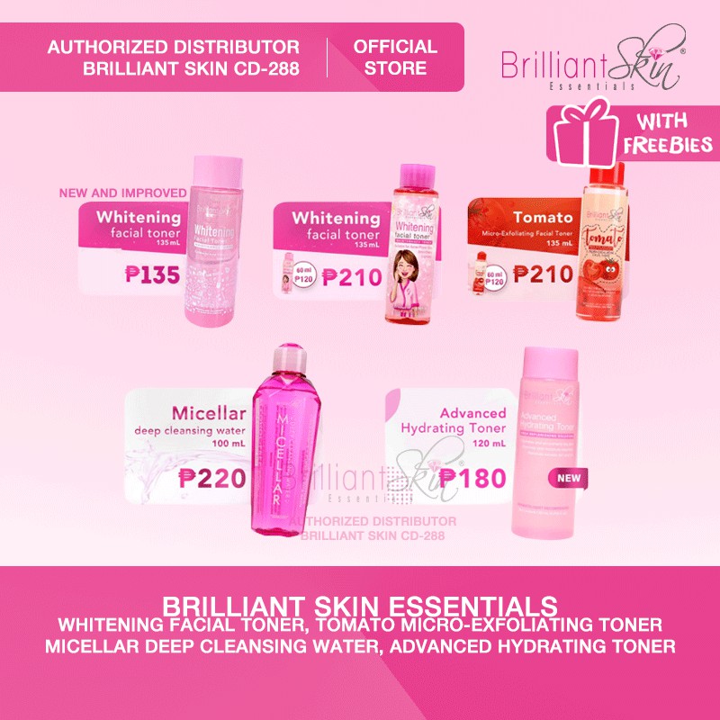 Brilliant Skin Essentials Authentic Facial Toners | Shopee Philippines