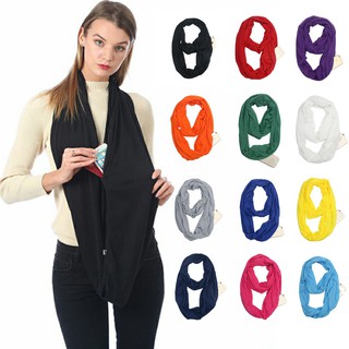 Women Fall Winter Warm Wrap Scarf Fashion Circle infinity Scarves For Teens and women