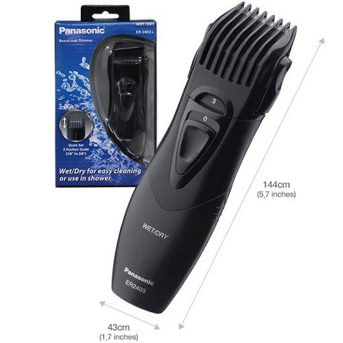 panasonic beard and hair trimmer