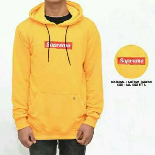 orange supreme sweater