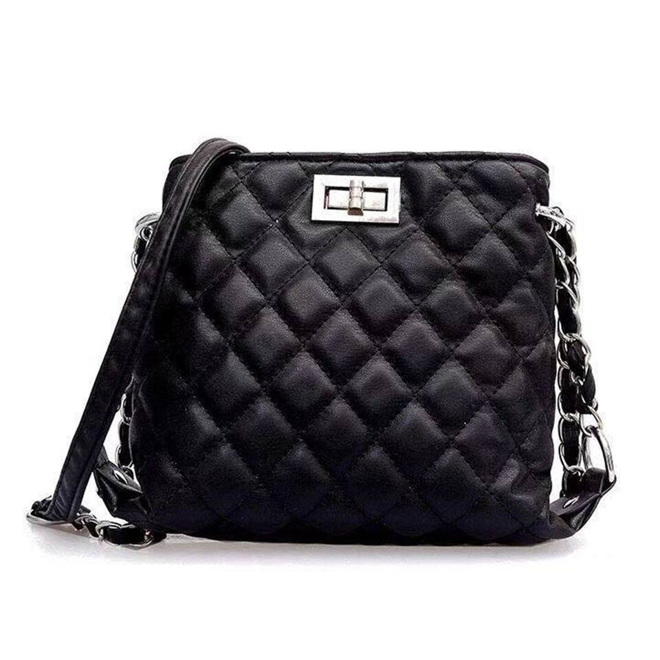 Quilted Leather Sling Bag | Shopee Philippines