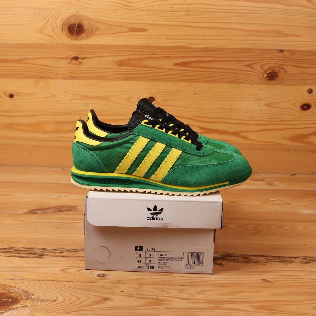 Porque Factor malo cargando Adidas SL 76 GREEN YELLOW Shoes | Shopee Philippines