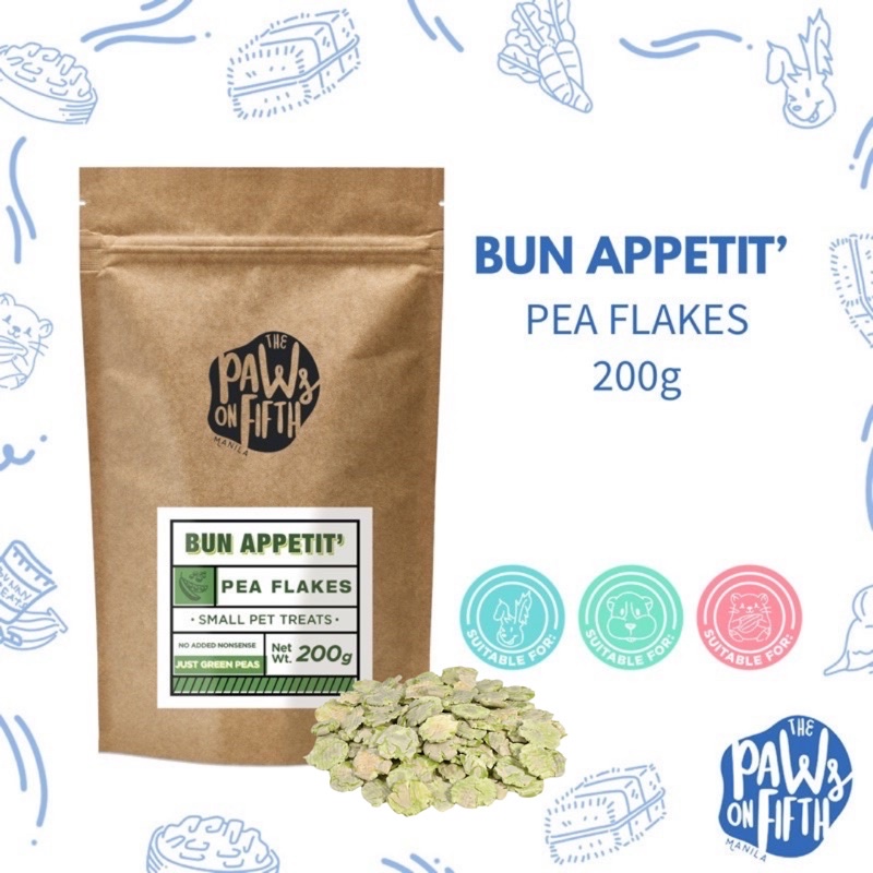 Bun Appetit’ Natural Pea Flakes 200g