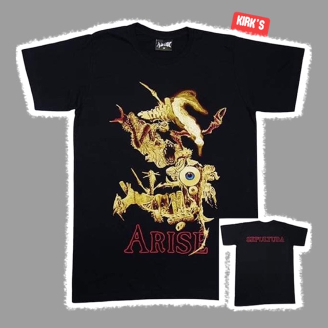 sepultura arise shirt
