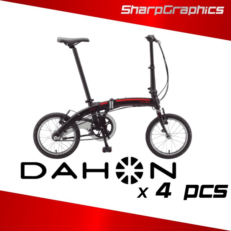  Dahon  Tern Bike Brand Sticker  Decal Shopee Philippines