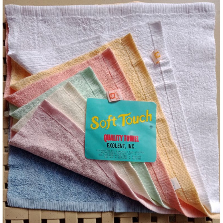 Soft Touch Face Towel 13x13