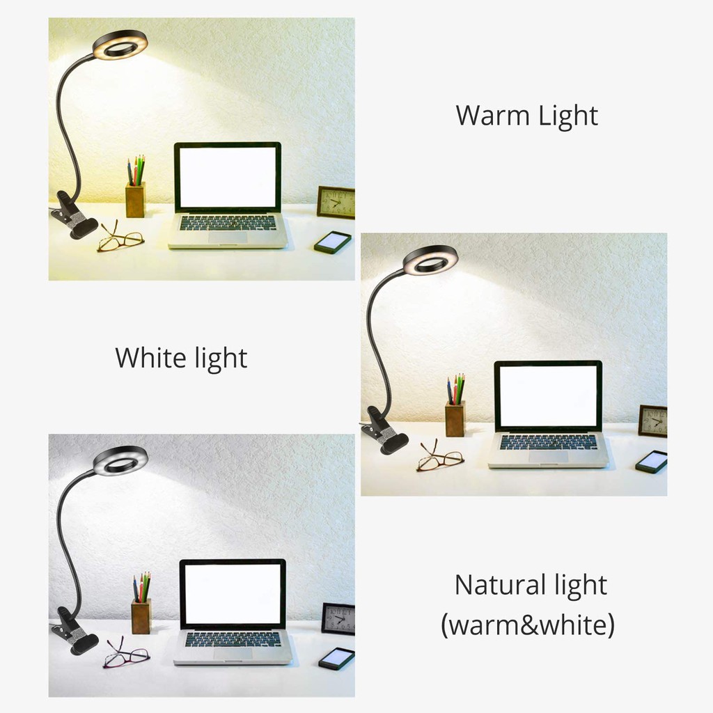 dimmable clip on lamp