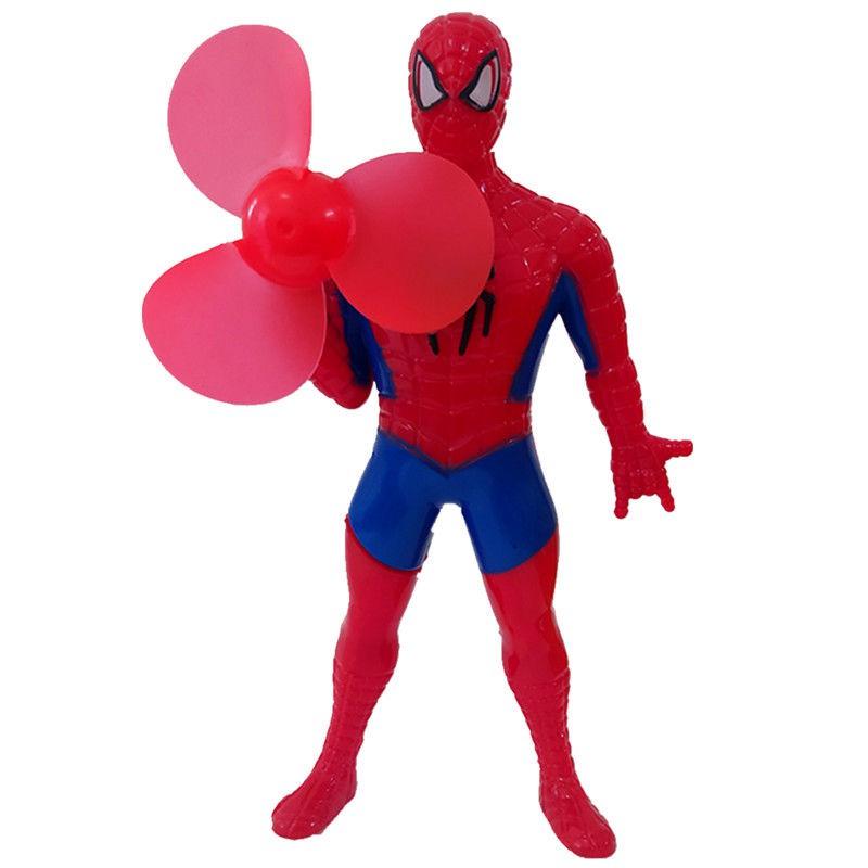 ❂❆№Ultraman hand-pressed fan toy Spiderman Iron Man Monkey King cartoon  hand-held activity gift | Shopee Philippines