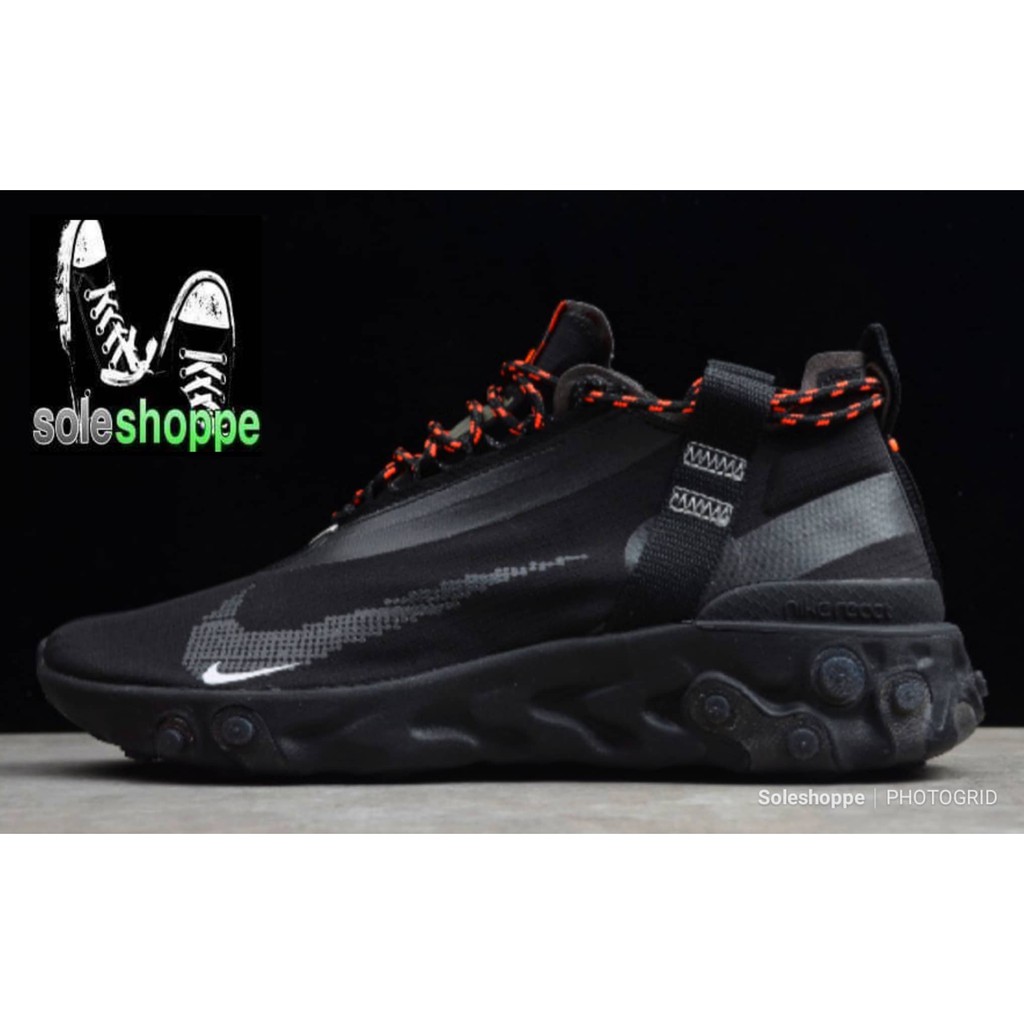 nike react runner wr ispa black