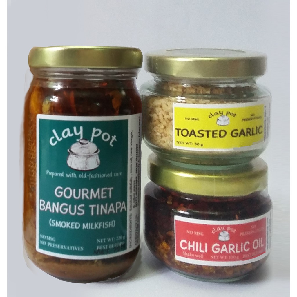 SET 3:Gourmet Bangus Tinapa plus Garlic and Chili | Shopee Philippines