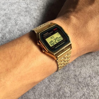 casio a159w black