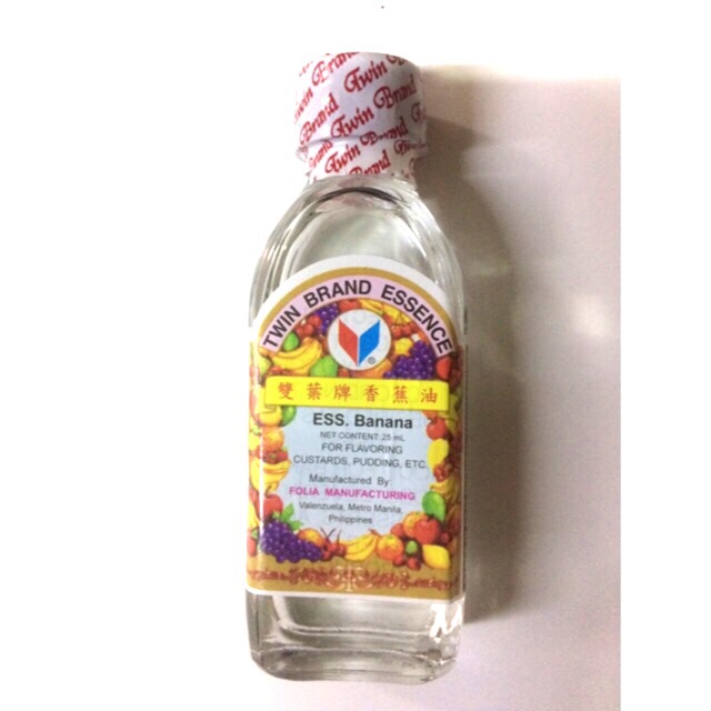 Banana Essence Twin Brand 25ml Shopee Philippines